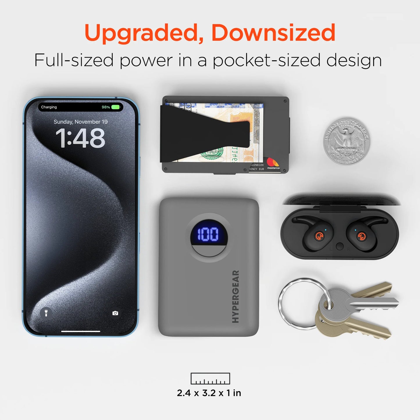 Hypergear Powerpack PRO 10000Mah 20W Power Bank