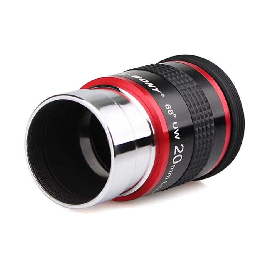 68° Ultra Wide Angle 6Mm/ 9Mm /15M /20Mm Telescope Eyepiece FMC 1.25" for Astronomical Telescope