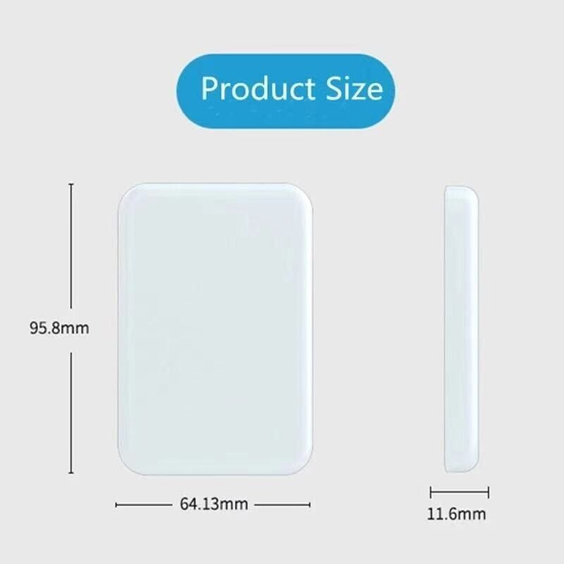 10,000mAh Magnetic Wireless Power Bank Charger