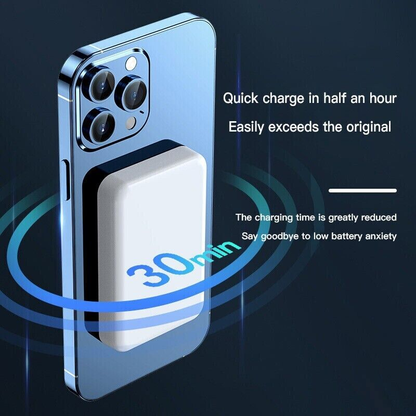 10,000mAh Magnetic Wireless Power Bank Charger