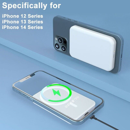10,000mAh Magnetic Wireless Power Bank Charger