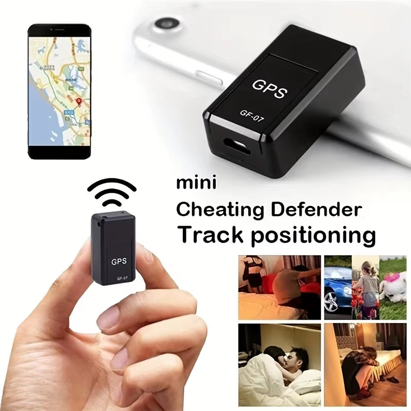 Gf07 Mini Car Gps Tracker Real-Time Gps Tracking Device Magnetic Sim Message Positioner Anti-Theft Daily Gps Locator Device