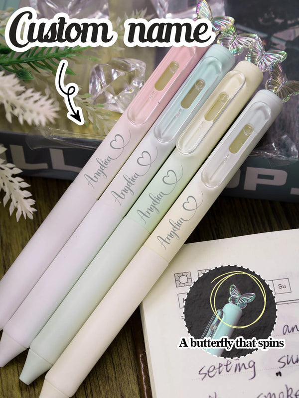 Personalized Butterfly Gel Pens