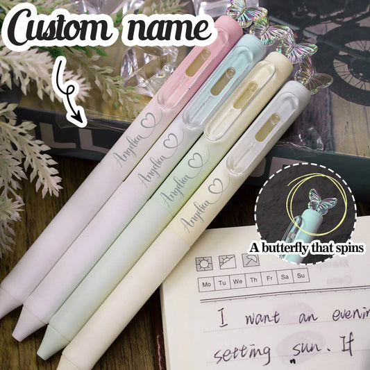 Personalized Butterfly Gel Pens