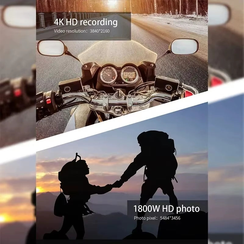 4K Ultra-Clear Camera Glasses Video Glasses Bike Surveillance Action Cam Sunglasses Outdoor Sports Camcorder