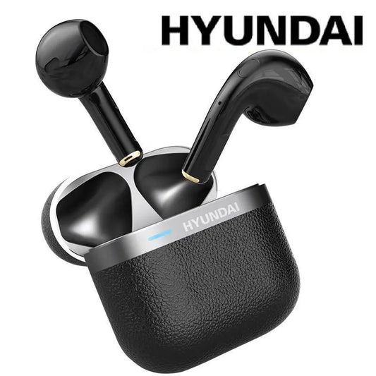 HYUNDAI T02PRO TWS True Wireless Bluetooth 5.4 Earbuds High-Resolution Sound Quality Headset Long-Lasting Battery & Waterproof Electronic Headphones